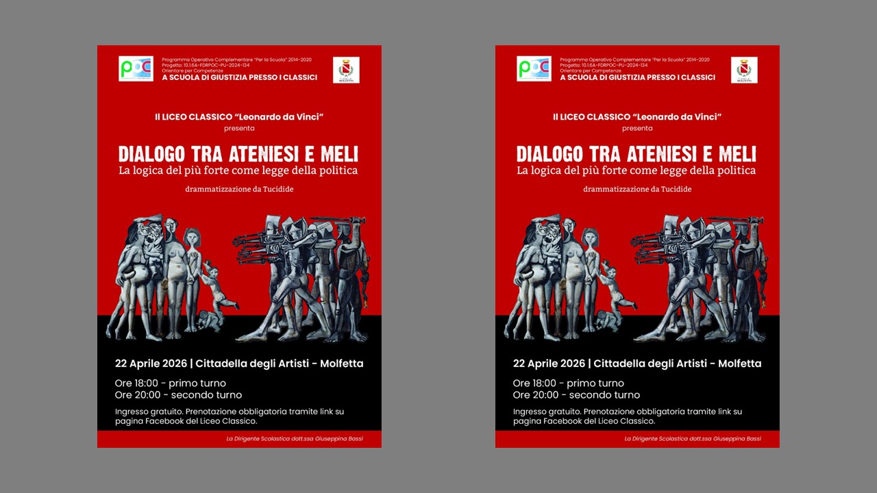 22 APRILE 2026 - LICEO CLASSICO 